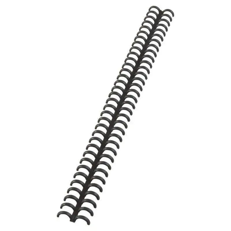 GBC ClickBind Pack de 50 Canutillos para Encuadernacion 8mm - Formato A4 - Para un Maximo de 45 Hojas - Color Negro | Ahorro Imp
