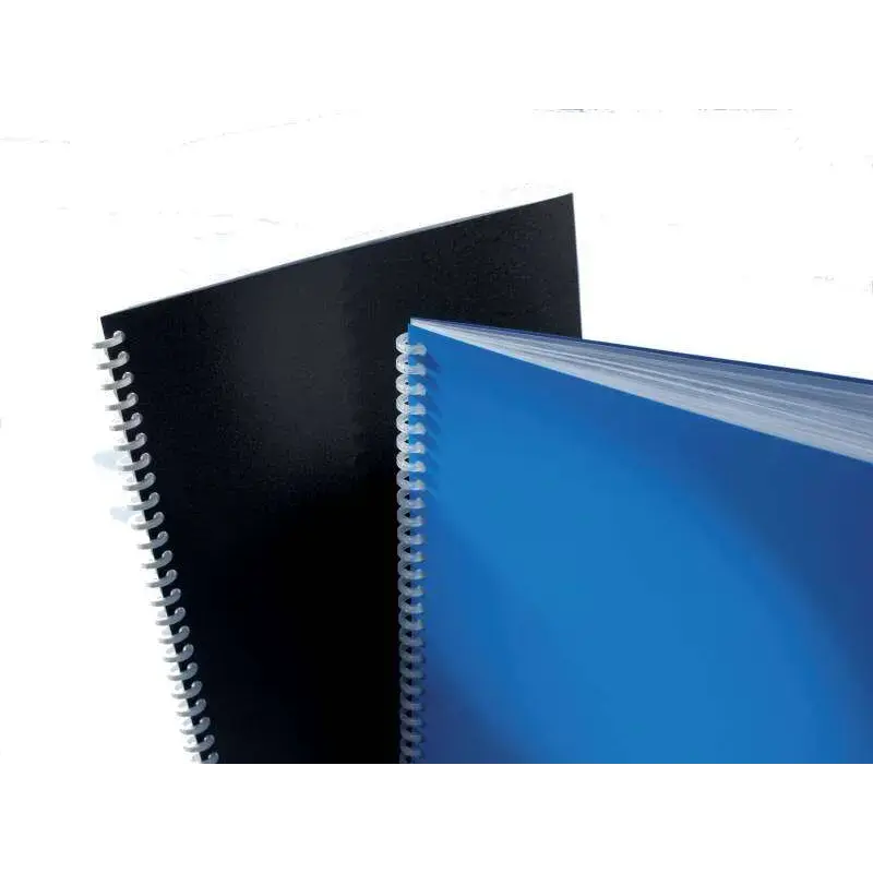GBC Opaque Pack de 100 Portadas para Encuadernar - 180 Micras - Proteccion Definitiva - Color Negro | Ahorro Imprimiendo
