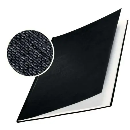 Leitz Pack de 10 Tapas Rigidas Impressbind 7mm - Capacidad de 36-70 Hojas A4 - Encuadernacion de Alta Calidad - Exterior Superfi