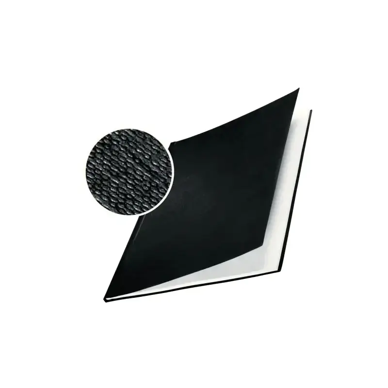 Leitz Pack de 10 Tapas Rigidas Impressbind 14mm - Capacidad de 106-140 Hojas A4 - Encuadernacion de Alta Calidad - Exterior Supe