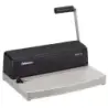 Fellowes Metal 25 Encuadernadora Manual A4 de Espiral Metalico - Perfora hasta 10 Hojas - Encuaderna hasta 450 Hojas | Ahorro Im
