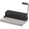Fellowes Metal 25 Encuadernadora Manual A4 de Espiral Metalico - Perfora hasta 10 Hojas - Encuaderna hasta 450 Hojas | Ahorro Im