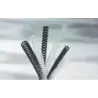 GBC Clickbind Encuadernacion - Canutillos 12mm Transparente Mate - Reciclables y Reutilizables - Negro | Ahorro Imprimiendo