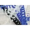GBC Clickbind Encuadernacion - Canutillos 12mm Transparente Mate - Reciclables y Reutilizables - Negro | Ahorro Imprimiendo