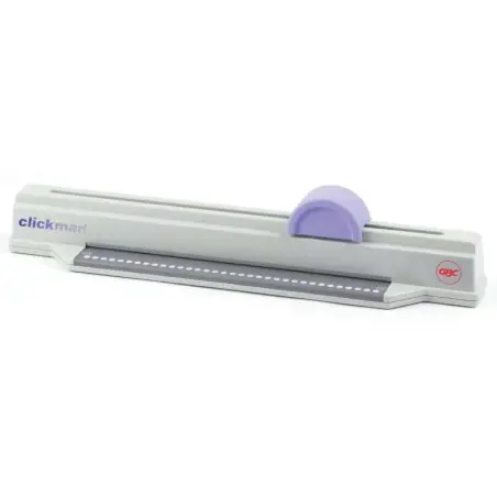 GBC Encuadernadora Clickbind Clickman - Encuadernacion Sencilla - Hasta 145 Hojas - Blanco | Ahorro Imprimiendo