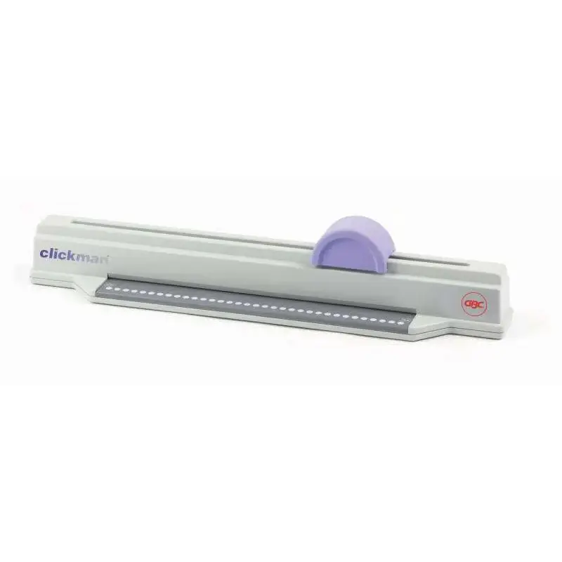 GBC Encuadernadora Clickbind Clickman - Encuadernacion Sencilla - Hasta 145 Hojas - Blanco | Ahorro Imprimiendo