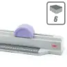 GBC Encuadernadora Clickbind Clickman - Encuadernacion Sencilla - Hasta 145 Hojas - Blanco | Ahorro Imprimiendo