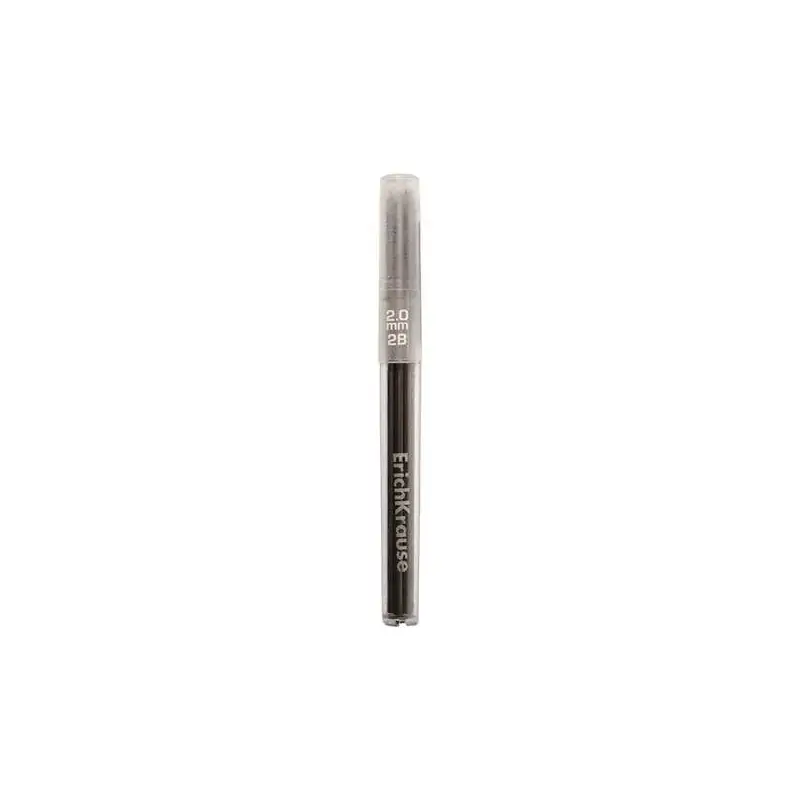Erichkrause Set de 5 Minas de Recambio Draft para Portaminas - 2.0 mm - 2B - Color Negro | Ahorro Imprimiendo