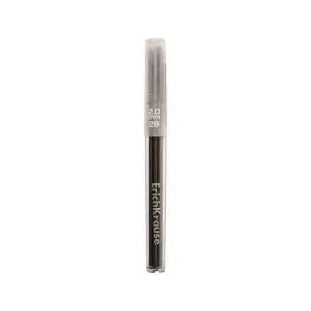 Erichkrause Set de 5 Minas de Recambio Draft para Portaminas - 2.0 mm - 2B - Color Negro | Ahorro Imprimiendo