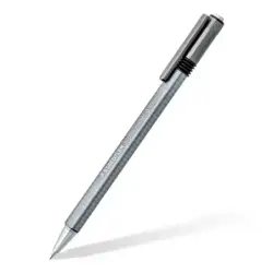 Staedtler Triplus Micro 774 Portaminas 0.5mm - Diseño Triangular Ergonomico - Punta de Metal Retractil - Goma de Borrar Extralar