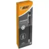 Bic Criterium Portaminas 2mm HB con Goma - Punta Retractil - Clip Metalico - Cuerpo de Color Negro | Ahorro Imprimiendo