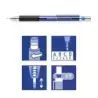 Staedtler Mars Micro 775 Portaminas 0.7mm - Punta Metalica Retractil - Mina Amortiguada - Grip de Caucho - Clip Metalico - Color