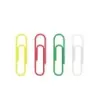 Erichkrause Dispensador Magnetico de Clips - Compacto y Elegante - Incluye 100 Clips de Colores - Color Transparente/Negro | Aho