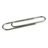 Milan Caja de 100 Clips Niquelados 43mm | Ahorro Imprimiendo
