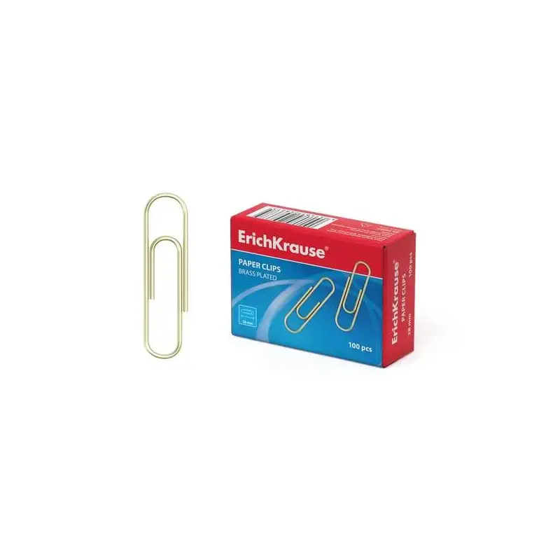Erichkrause Clips con Recubrimiento de Cobre - Alta Resistencia y Durabilidad - Resistente a La Corrosion - Color Cobre | Ahorro