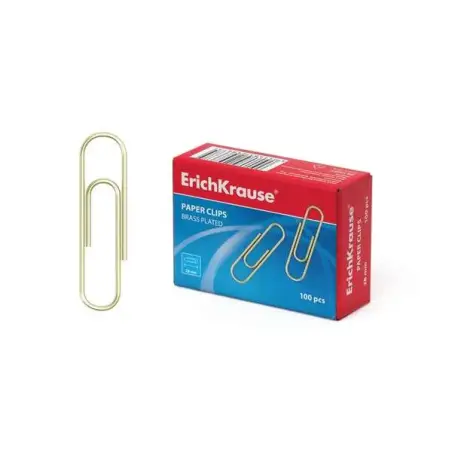 Erichkrause Clips con Recubrimiento de Cobre - Alta Resistencia y Durabilidad - Resistente a La Corrosion - Color Cobre | Ahorro