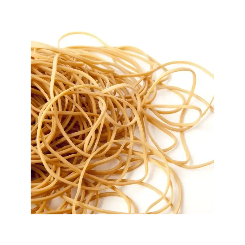 Apli Bolsa de Gomas Elasticas Ø 80x2mm 100grs - Gran Elasticidad y Excelente Resistencia - 70% de Caucho Natural | Ahorro Imprim