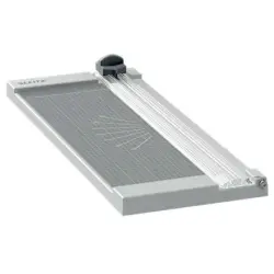 Leitz Precision Home A4 Cizalla para Corte Papel - Corta hasta 8 Hojas - Para Formato A4 - Cabezal de Corte con Cuchilla Fija -