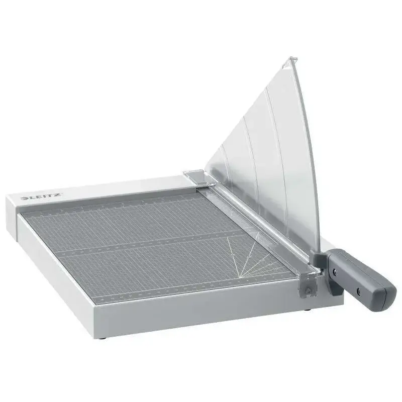 Leitz Precision Home A4 Guillotina de Papel A4 - Corta hasta 8 Hojas - Cuchilla de Acero Inoxidable Templado - Compacta y Ligera