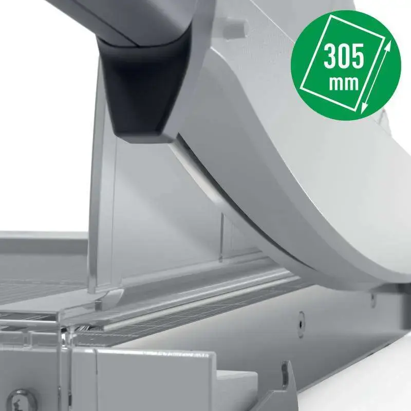 Leitz Precision Home A4 Guillotina de Papel A4 - Corta hasta 8 Hojas - Cuchilla de Acero Inoxidable Templado - Compacta y Ligera