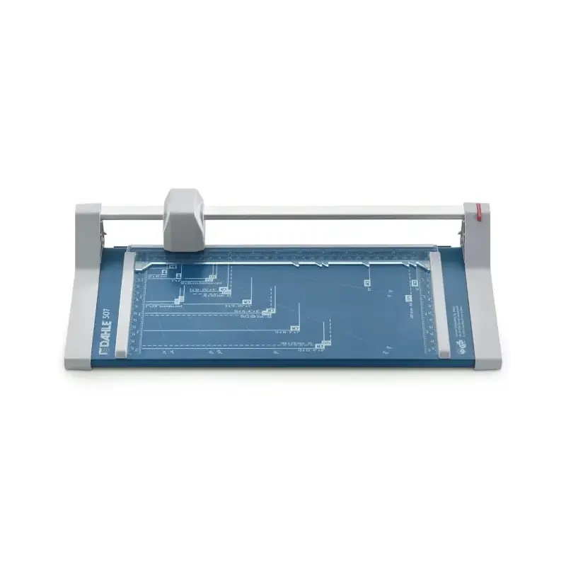 Dahle 507 Cizalla de Rodillo Formato A4 - Capacidad 8 Hojas - Cuchilla Circular Autoafilable de Acero | Ahorro Imprimiendo