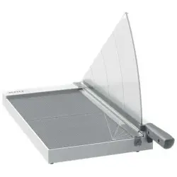 Leitz Precision Home Office A3 Guillotina de Papel Formato A3 - Corta hasta 10 Hojas - Iluminacion del Filo de Corte - Cuchilla