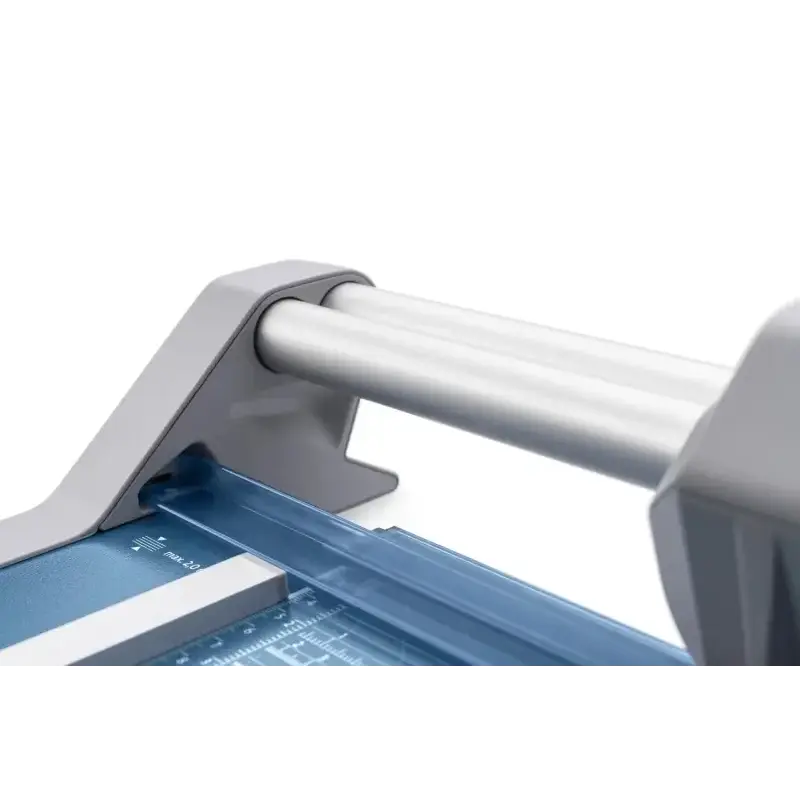 Dahle 550 Cizalla Profesional de Rodillo Formato A4 - Capacidad 20 Hojas - Cuchilla Circular Autoafilable de Acero - Dos Topes A