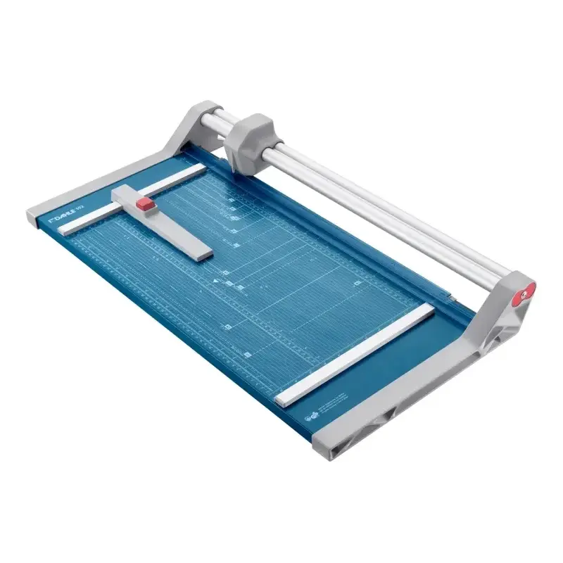 Dahle 552 Cizalla Profesional de Rodillo Formato A3 - Capacidad 20 Hojas - Cuchilla Circular Autoafilable de Acero - Dos Topes A