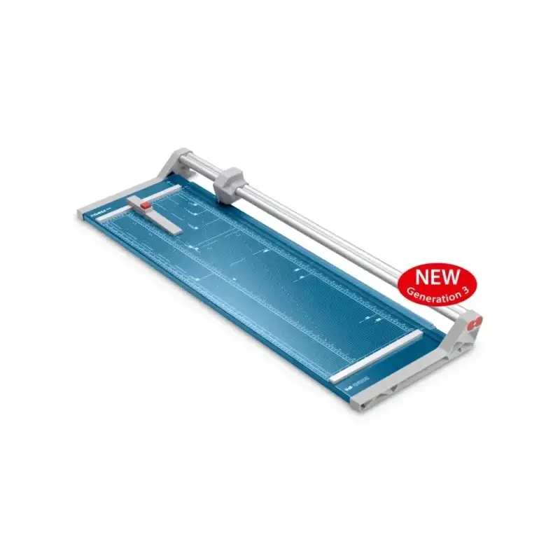 Dahle 556 Cizalla Profesional de Rodillo Formato A1 - Capacidad 10 Hojas - Longitud de Corte 960mm - Cuchilla Circular Autoafila