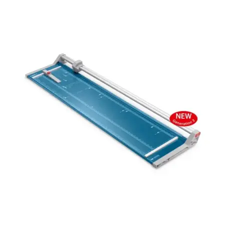 Dahle 558 Cizalla Profesional de Rodillo Formato A0 - Capacidad 7 Hojas - Longitud de Corte 1300mm - Cuchilla Circular Autoafila