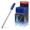 Erichkrause U-108 Boligrafo Clasico - Punta de Bola 1.0mm - Trazo de 0.3mm - Tapa Ventilada - Ultra Glide Technology - Color Azu