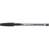 Carioca Sfera Boligrafos - Punta Ø 1mm - Escritura Super Deslizante - Fabricado con 90% de Plastico Reciclado - Color Negro | Ah