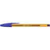 Bic Cristal Original Fine Boligrafo de Bola - Punta Redonda de 0.8mm - Trazo de 0.30mm - Tinta con Base de Aceite - Translucido