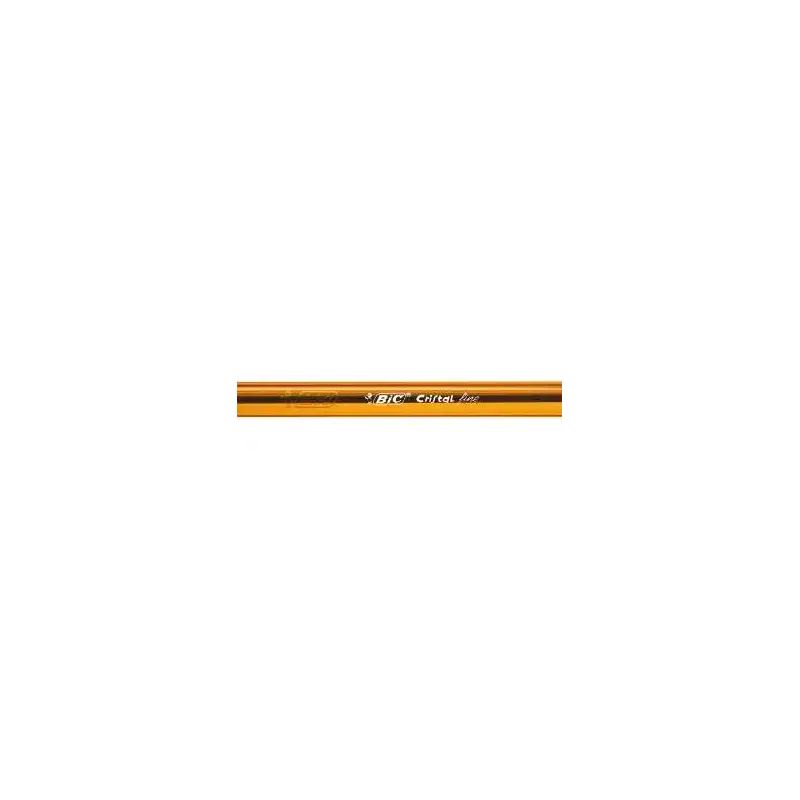 Bic Cristal Original Fine Boligrafo de Bola - Punta Redonda de 0.8mm - Trazo de 0.30mm - Tinta con Base de Aceite - Translucido