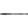 Bic Cristal Large Boligrafo de Bola - Punta Gruesa de 1.6mm - Trazo de 0.60mm - Tinta con Base de Aceite - Translucido - Color N