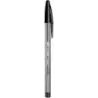Bic Cristal Large Boligrafo de Bola - Punta Gruesa de 1.6mm - Trazo de 0.60mm - Tinta con Base de Aceite - Translucido - Color N