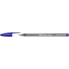 Bic Cristal Large Boligrafo de Bola - Punta Gruesa de 1.6mm - Trazo de 0.60mm - Tinta con Base de Aceite - Translucido - Color A