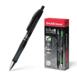 Erichkrause Boligrafo Automatico Megapolis Concept - Cuerpo Satinado Redondo - Zona de Agarre Ergonomica - Punta de 5 Canales -