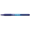 Bic Soft Feel Boligrafo Retractil - Punta Media de 1mm - Cuerpo Translucido con Grip - Color Azul | Ahorro Imprimiendo