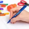 Bic Soft Feel Boligrafo Retractil - Punta Media de 1mm - Cuerpo Translucido con Grip - Color Azul | Ahorro Imprimiendo