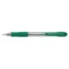 Pilot Boligrafo de Bola Retractil SuperGrip - Punta Redonda 1.0mm - Trazo 0.27mm - Tinta de Aceite - Grip Ergonomico - Color Ver