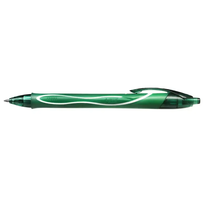 Bic Gel-Ocity Quick Dry Boligrafo Retractil - Punta Media de 0.7mm - Tinta de Gel - Secado Ultra Rapido - No Mancha el Papel - C