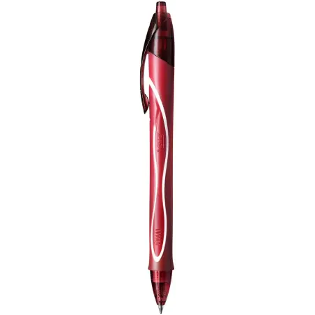 Bic Gel-Ocity Quick Dry Boligrafo de Gel Retractil - Punta Media de 0.7 mm - Tinta de Gel - Anti-Manchas - Secado Ultra Rapido -