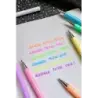 Pentel Hybrid Milky Boligrafo de Bola - Punta Fina 0.8mm - Trazo 0.4mm - Tinta de Gel Opaca - Color Naranja Pastel | Ahorro Impr