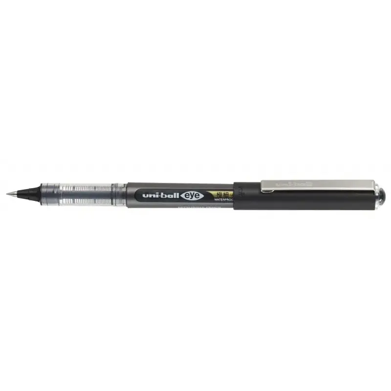 Uni-ball Eye Ultra Micro UB-150-38 Boligrafo de Tinta Liquida - Punta de Bola 0.38mm - Tinta Resistente al Agua y Luz - Sistema