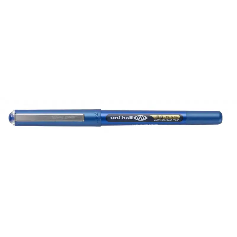 Uni-ball Eye Ultra Micro UB-150-38 Boligrafo de Tinta Liquida - Punta de Bola 0.38mm - Tinta Resistente al Agua y Luz - Sistema