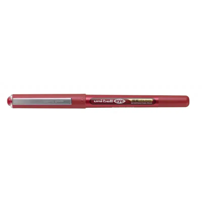 Uni-ball UB-150-38 Eye Ultra Micro Boligrafo de Tinta Liquida - Punta de Bola 0.38mm - Tinta Resistente al Agua y Luz - Sistema