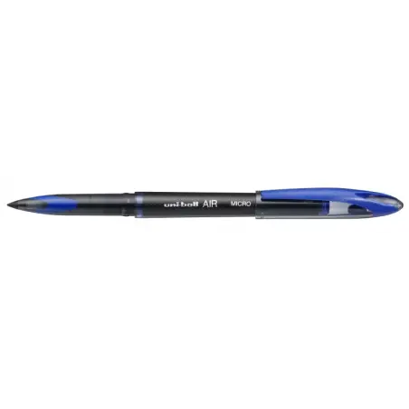 Uni-ball AIR MICRO UBA-188-M Rollerball - Punta de Acetato Plastico 0.5mm - Tinta Pigmentada Resistente al Agua y Luz - Color Az