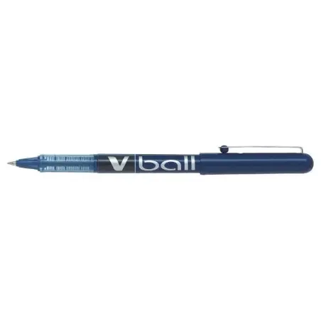 Pilot Boligrafo de tinta liquida V Ball 07 Rollerball - Punta de bola redonda 0.7mm - Trazo 0.5mm - Color Azul | Ahorro Imprimie