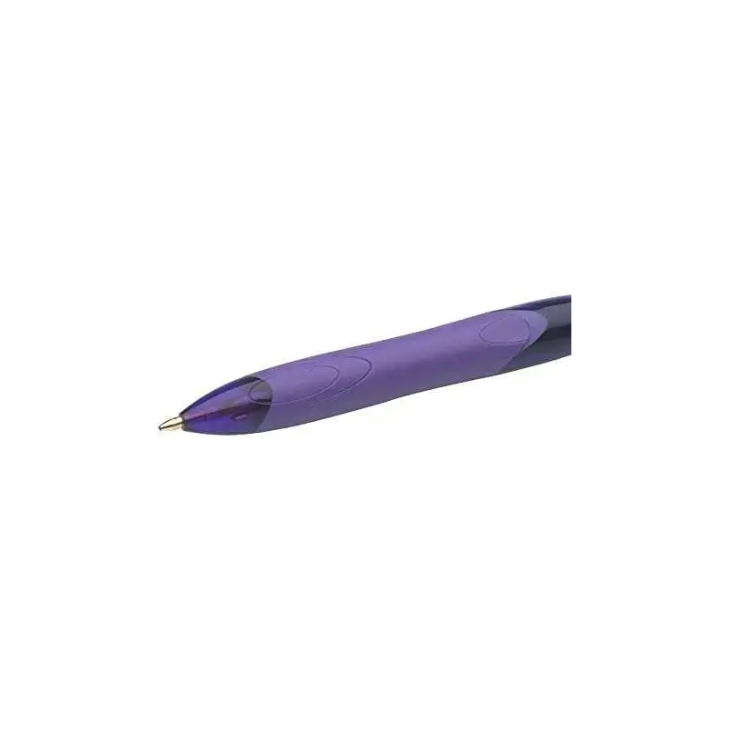Bic 4 Colours Grip Fashion Boligrafo Retractil con Grip - Punta Media de 1mm - Trazo de 0.4mm - Tinta con Base de Aceite - Cuerp